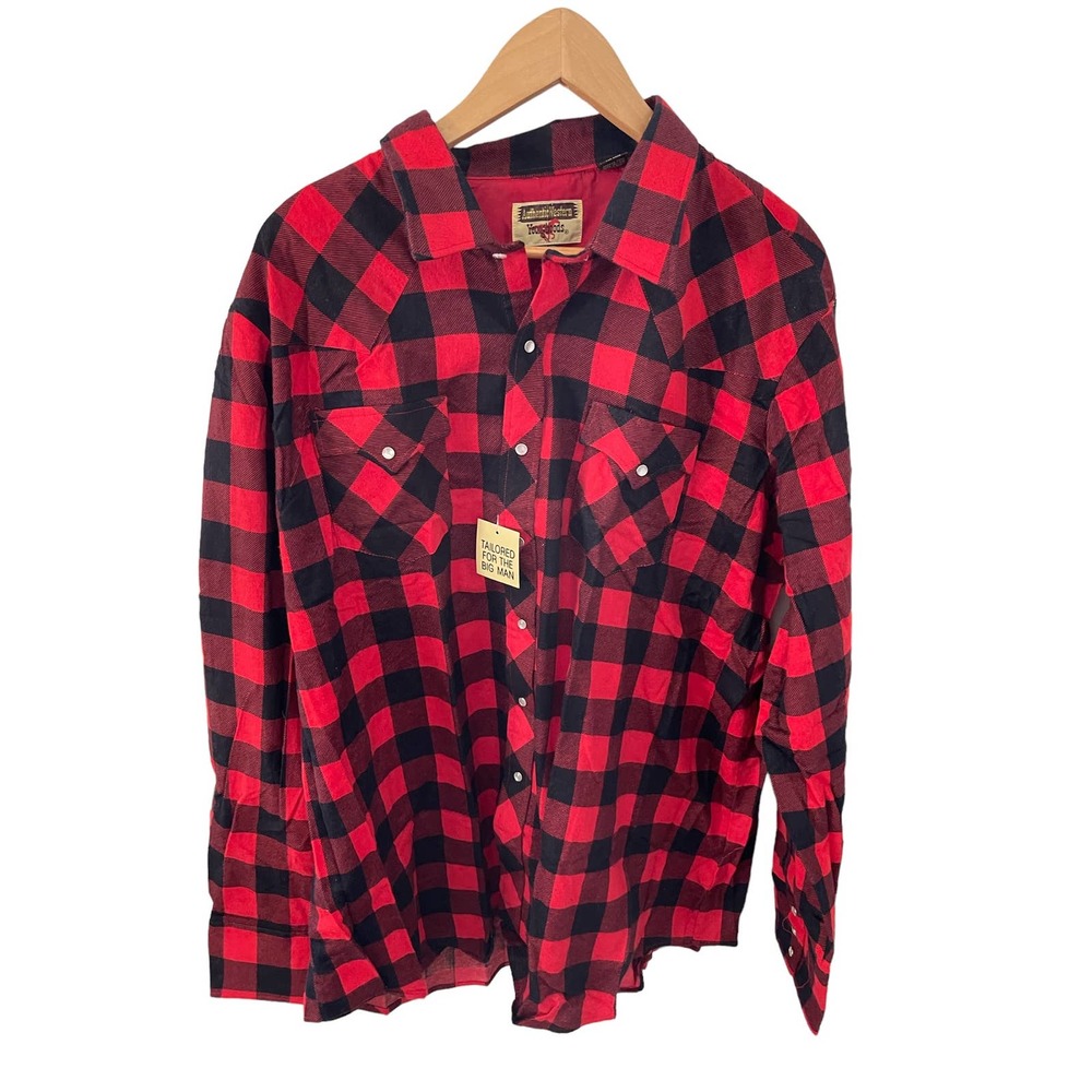 Authentic Western Youngblood Shirt NWT Red 2xl